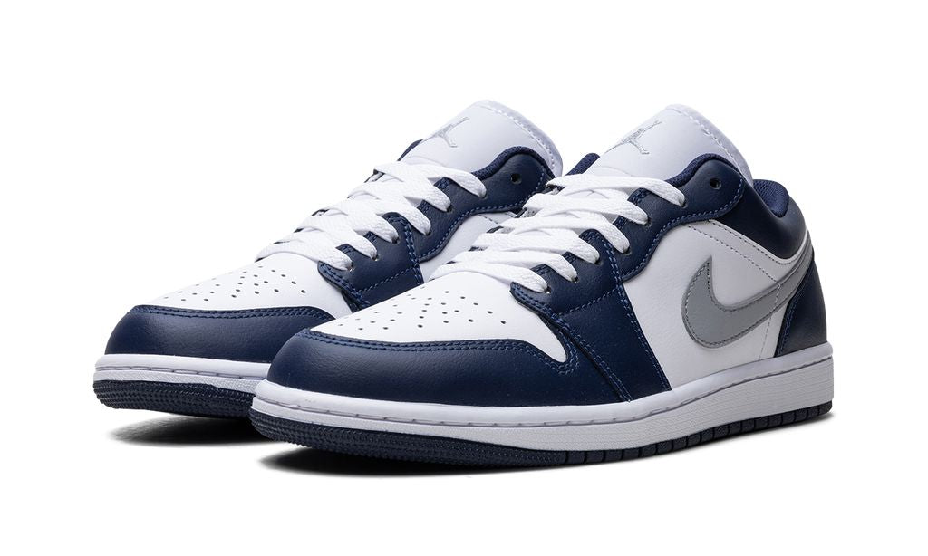 Jordan 1 Low Wolf Grey Midnight Navy Jordan 1 Low Wolf Grey Midnight Navy Keesef