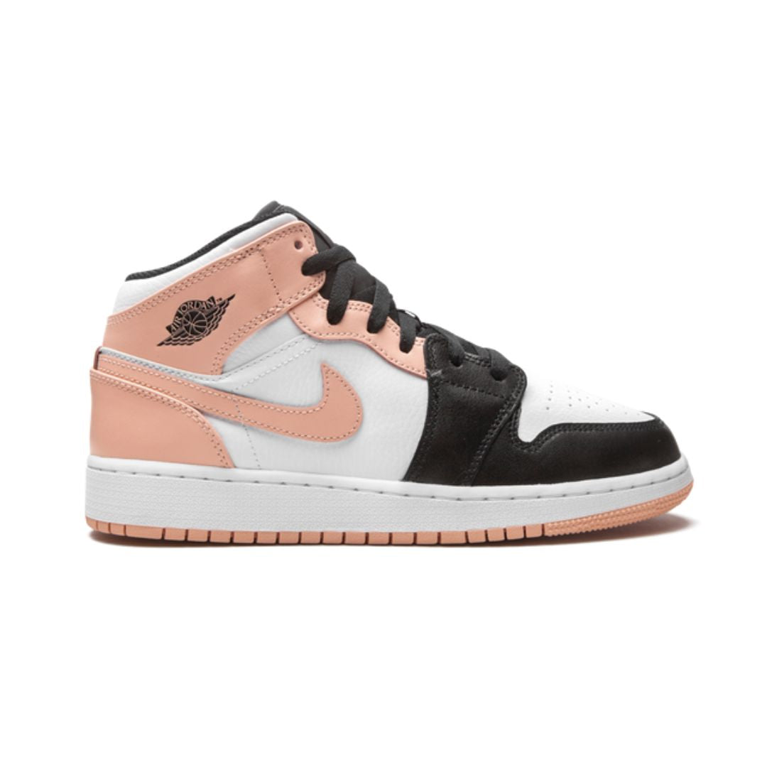 Jordan 1 Mid Arctic Orange Black Toe Jordan 1 Mid Arctic Orange Black Toe (GS) Keesef