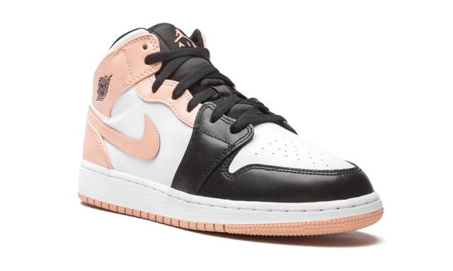 Jordan 1 Mid Arctic Orange Black Toe Jordan 1 Mid Arctic Orange Black Toe (GS) Keesef