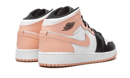 Jordan 1 Mid Arctic Orange Black Toe Jordan 1 Mid Arctic Orange Black Toe (GS) Keesef