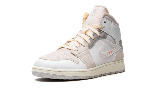 Jordan 1 Mid Craft Inside Out White Grey Jordan 1 Mid Craft Inside Out White Grey Keesef