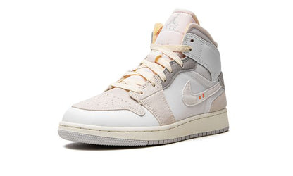 Jordan 1 Mid Craft Inside Out White Grey Jordan 1 Mid Craft Inside Out White Grey Keesef