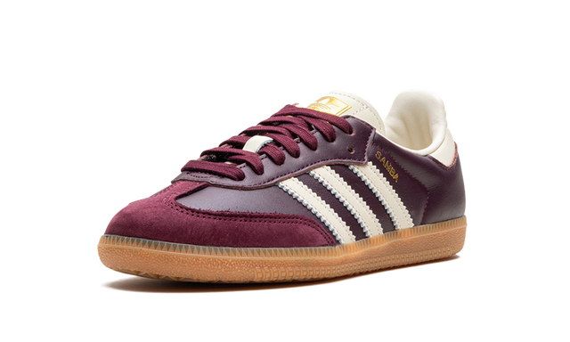 Adidas Samba Maroon Cream White