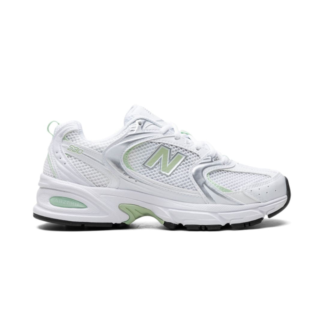 New Balance 530 Mint Green ASICS Gel-NYC Oatmeal Obsidian Grey Keesef