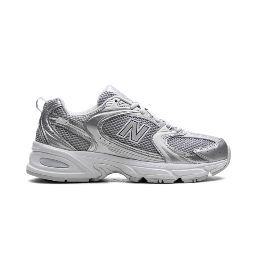 New Balance 530 Moonbeam Silver Metallic ASICS Gel-NYC Oatmeal Obsidian Grey Keesef
