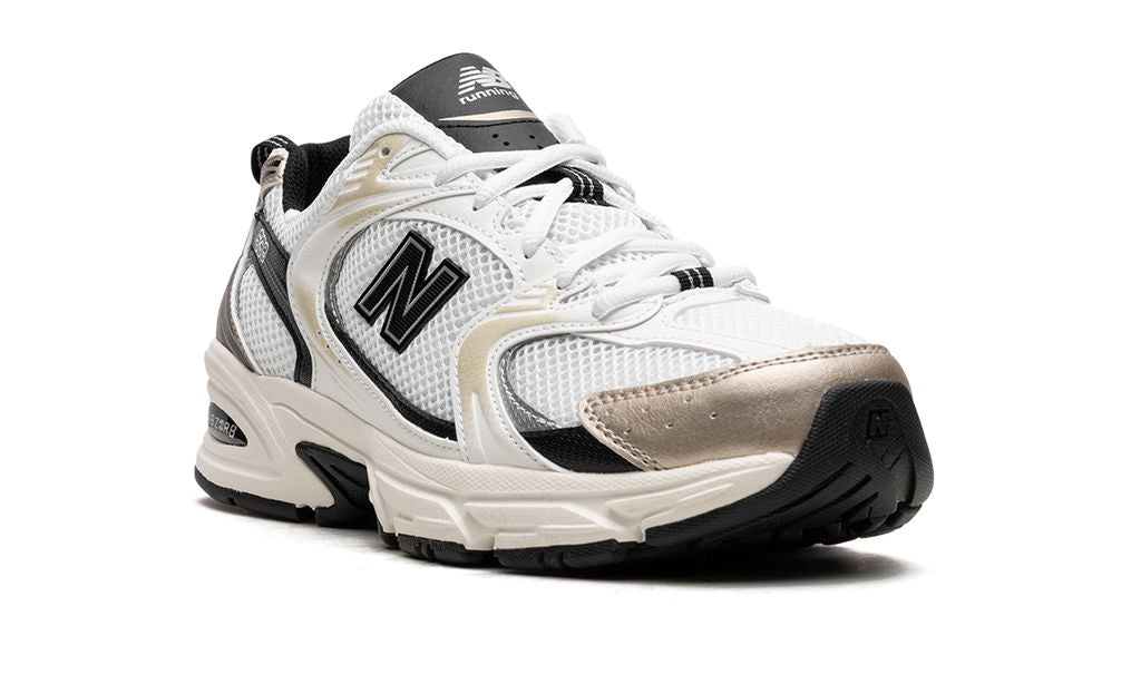 New Balance 530 White Gold Black New Balance 530 White Silver Navy Keesef