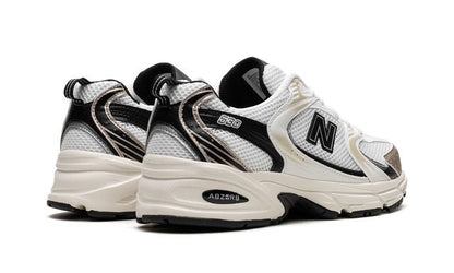 New Balance 530 White Gold Black New Balance 530 White Silver Navy Keesef