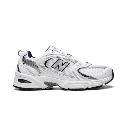 New Balance 530 White Silver Navy New Balance 530 White Silver Navy Keesef