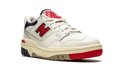 New Balance 550 Aime Leon Dore White Navy Red New Balance 550 Purple White Keesef