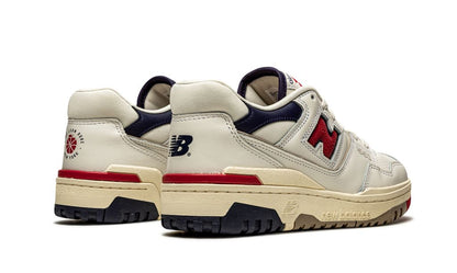 New Balance 550 Aime Leon Dore White Navy Red New Balance 550 Purple White Keesef