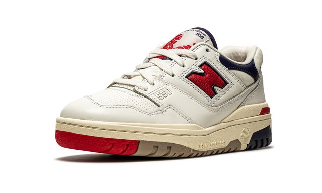 New Balance 550 Aime Leon Dore White Navy Red New Balance 550 Purple White Keesef