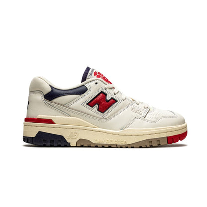 New Balance 550 Aime Leon Dore White Navy Red New Balance 550 Purple White Keesef