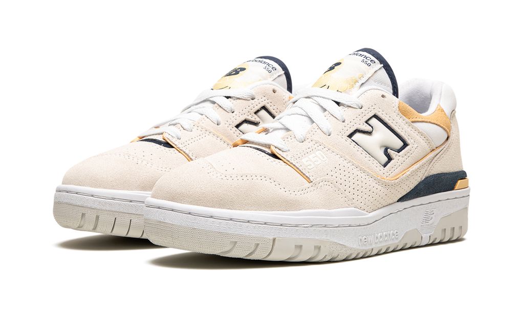 New Balance 550 Cream Yellow New Balance 550 Purple White Keesef
