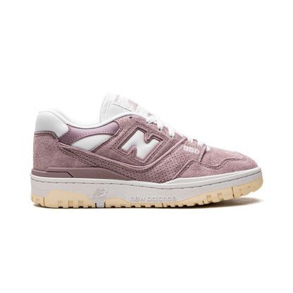 New Balance 550 Lilac Chalk New Balance 550 Purple White Keesef