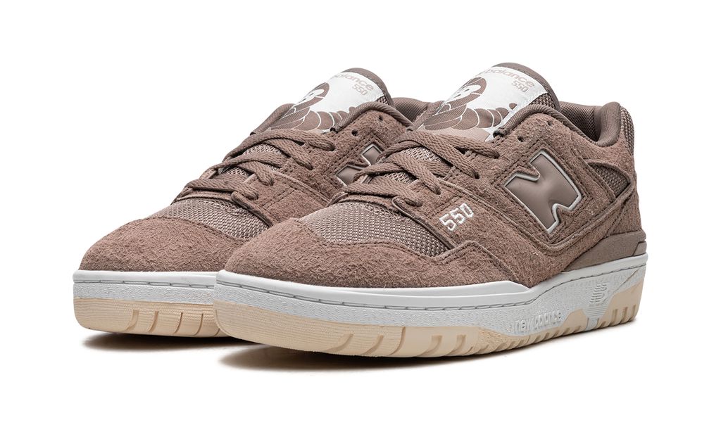 New Balance 550 Mushroom New Balance 550 Purple White Keesef