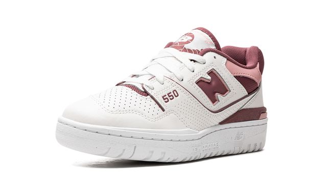 New Balance 550 Red Rouge New Balance 550 Purple White Keesef