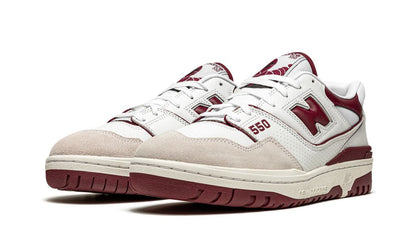 New Balance 550 Sea Salt Burgundy New Balance 550 Sea Salt Burgundy Keesef