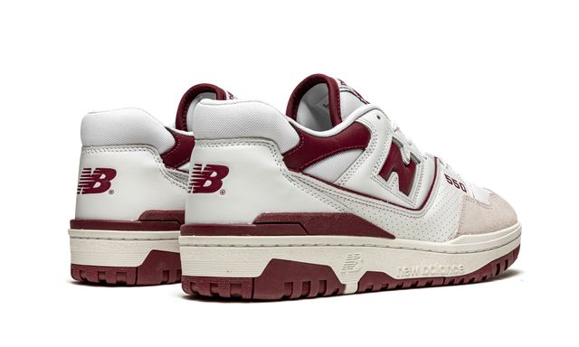 New Balance 550 Sea Salt Burgundy New Balance 550 Sea Salt Burgundy Keesef