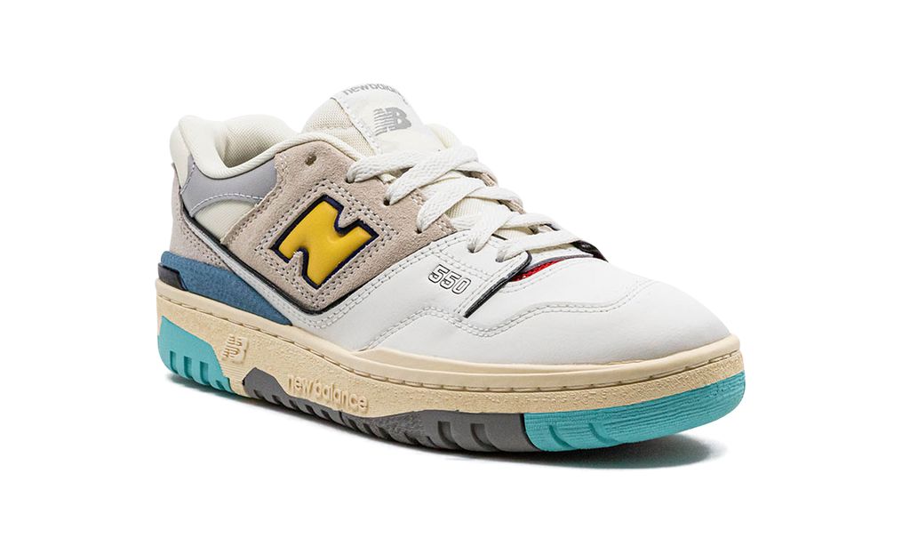 New Balance 550 Sea Salt Yellow New Balance 550 Sea Salt Yellow Keesef