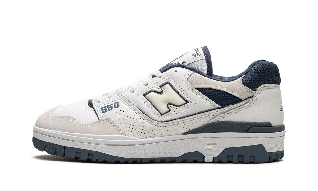 New Balance 550 Vintage Indigo New Balance 550 Purple White Keesef