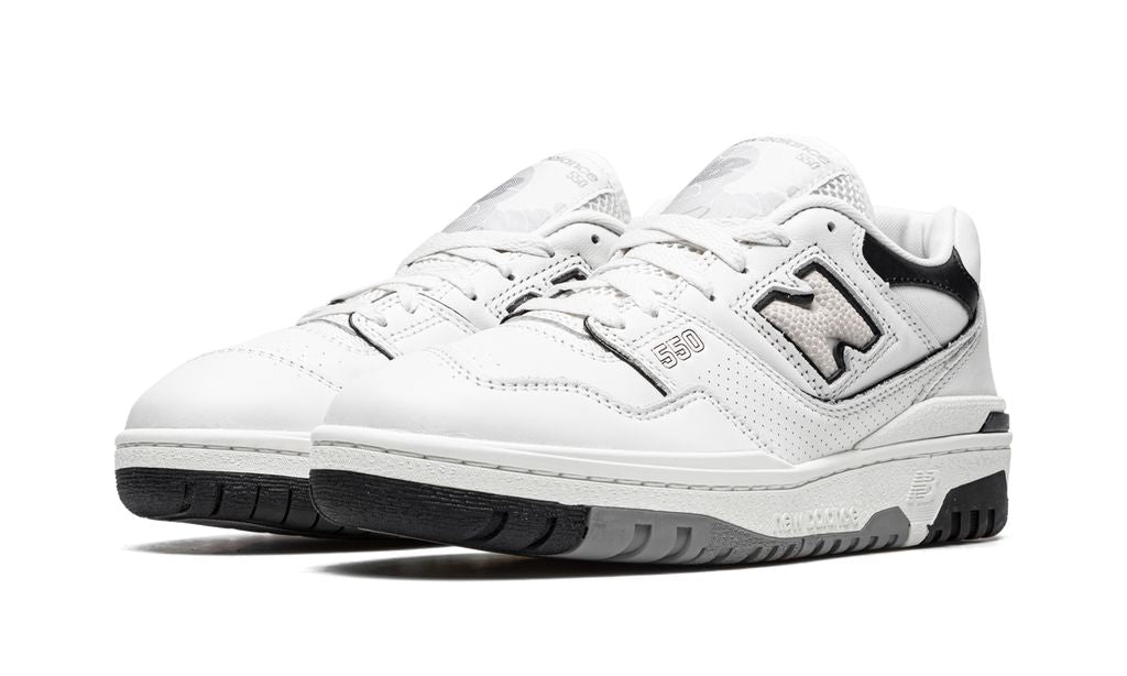 New Balance 550 White Black Rain Cloud Keesef