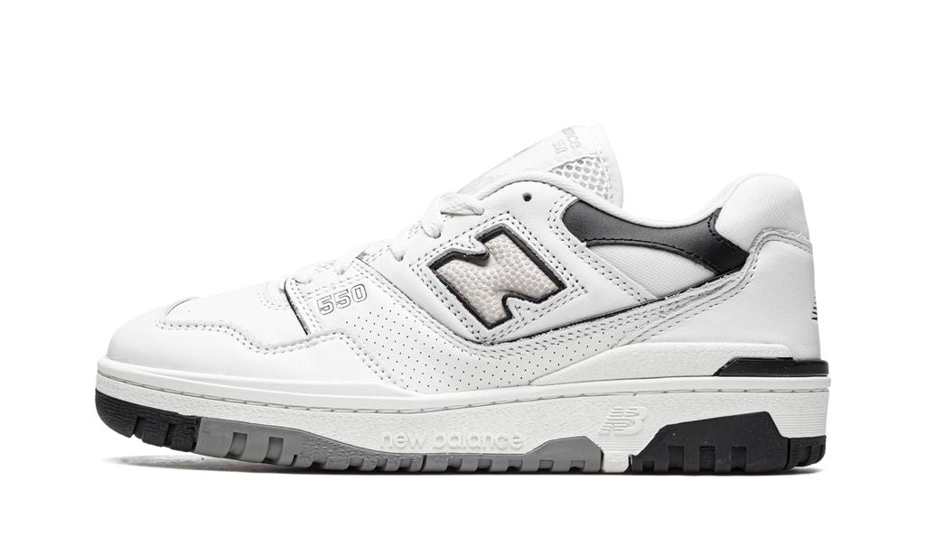 New Balance 550 White Black Rain Cloud Keesef