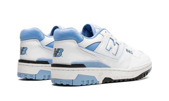 New Balance 550 White Carolina Blue New Balance 550 Purple White Keesef