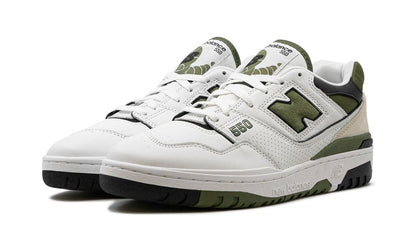 New Balance 550 White / Dark Olivine New Balance 550 Purple White Keesef