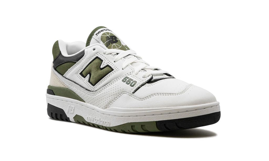 New Balance 550 White / Dark Olivine New Balance 550 Purple White Keesef