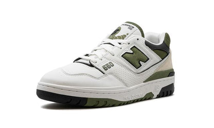 New Balance 550 White / Dark Olivine New Balance 550 Purple White Keesef