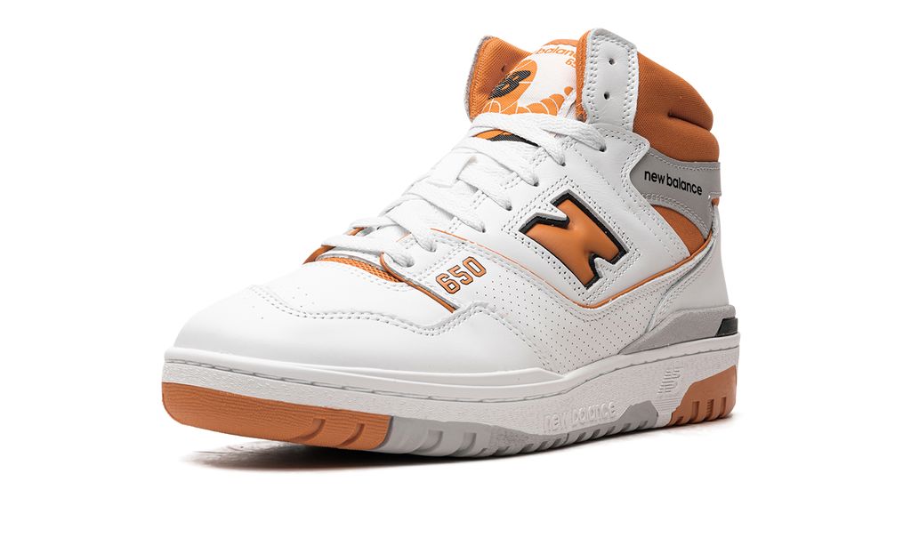 New Balance 650 White/Canyon Keesef