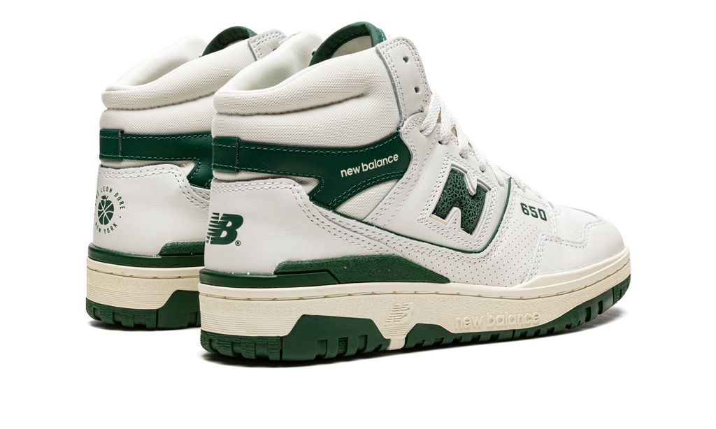New Balance 650R Aime Leon Dore White Green Keesef