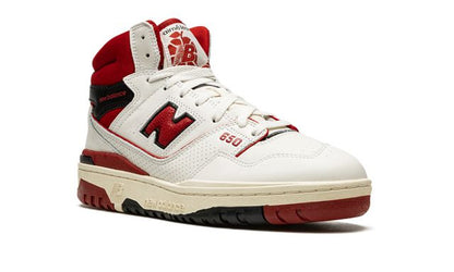 New Balance 650R Aimé Leon Dore - White / Red Keesef