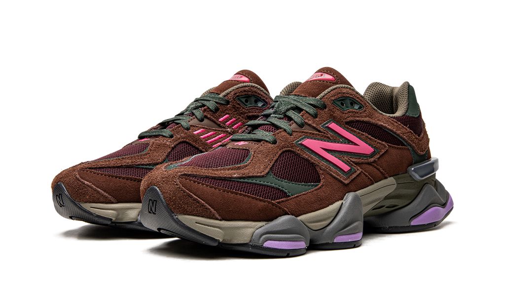 New Balance 9060 Rich Oak Burgundy Keesef