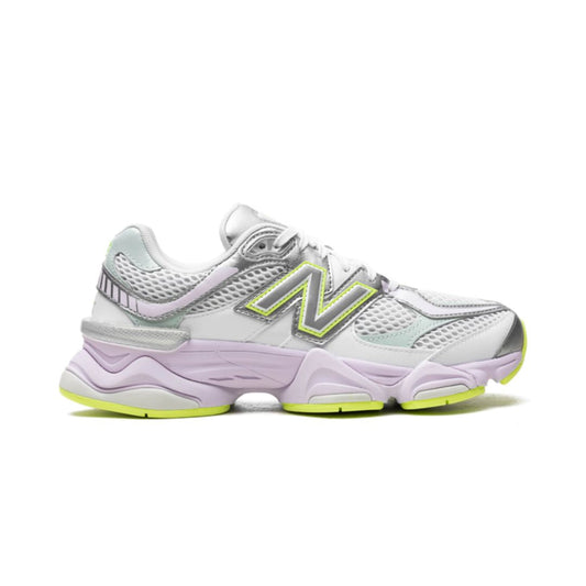 New Balance 9060 White Silver Metalic Taro Keesef