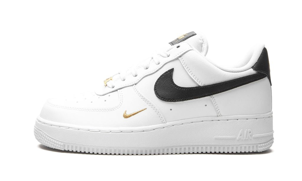 Nike Air Force 1 Essential White Black Gold Nike Air Force 1 Essential White Black Gold Keesef