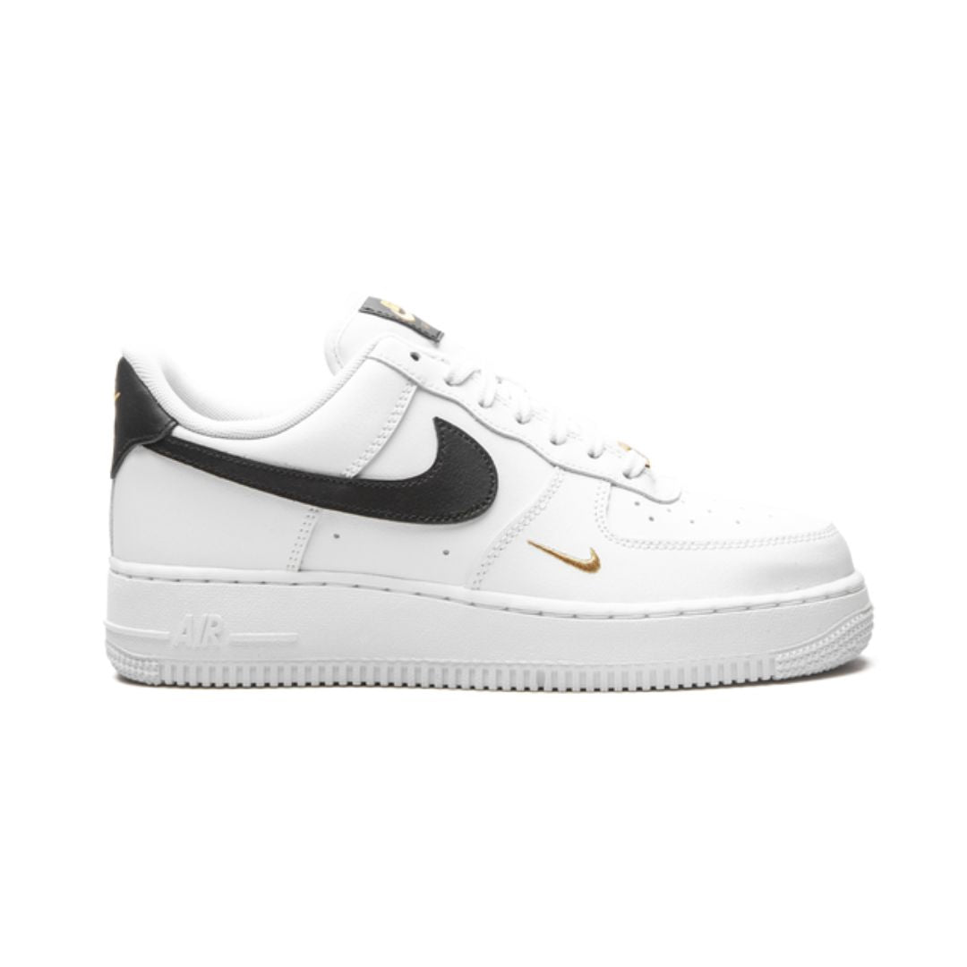 Nike Air Force 1 Essential White Black Gold Nike Air Force 1 Essential White Black Gold Keesef