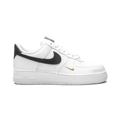 Nike Air Force 1 Essential White Black Gold Nike Air Force 1 Essential White Black Gold Keesef