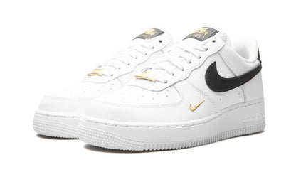 Nike Air Force 1 Essential White Black Gold Nike Air Force 1 Essential White Black Gold Keesef