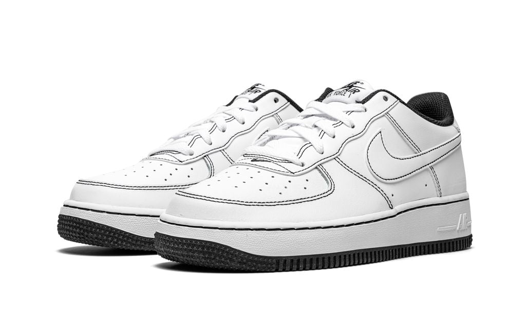 Nike Air Force 1 Low Contrast Stitch White Black Nike Air Force 1 Low Contrast Stitch White Black Keesef