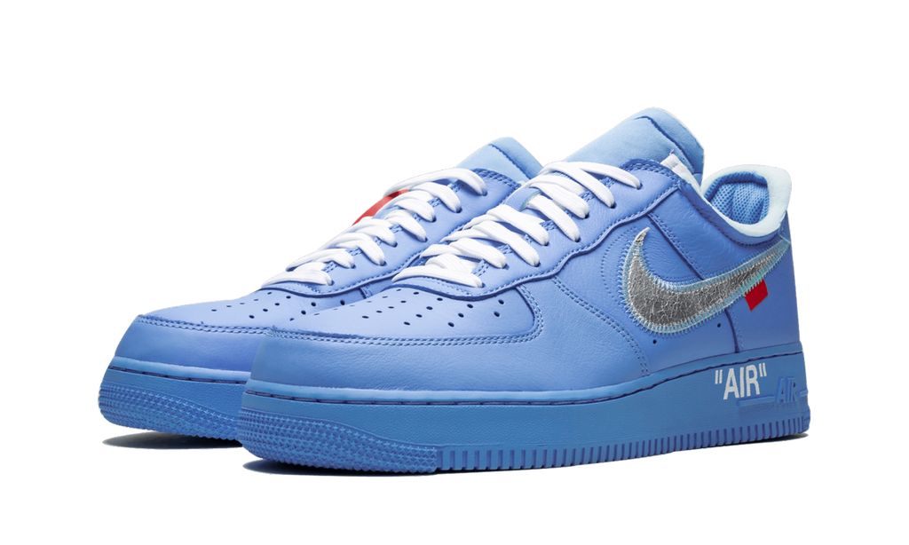 Nike Air Force 1 Low Off-White MCA Blue Nike Air force 1 Low Off White University Gold Metallic Silver Keesef