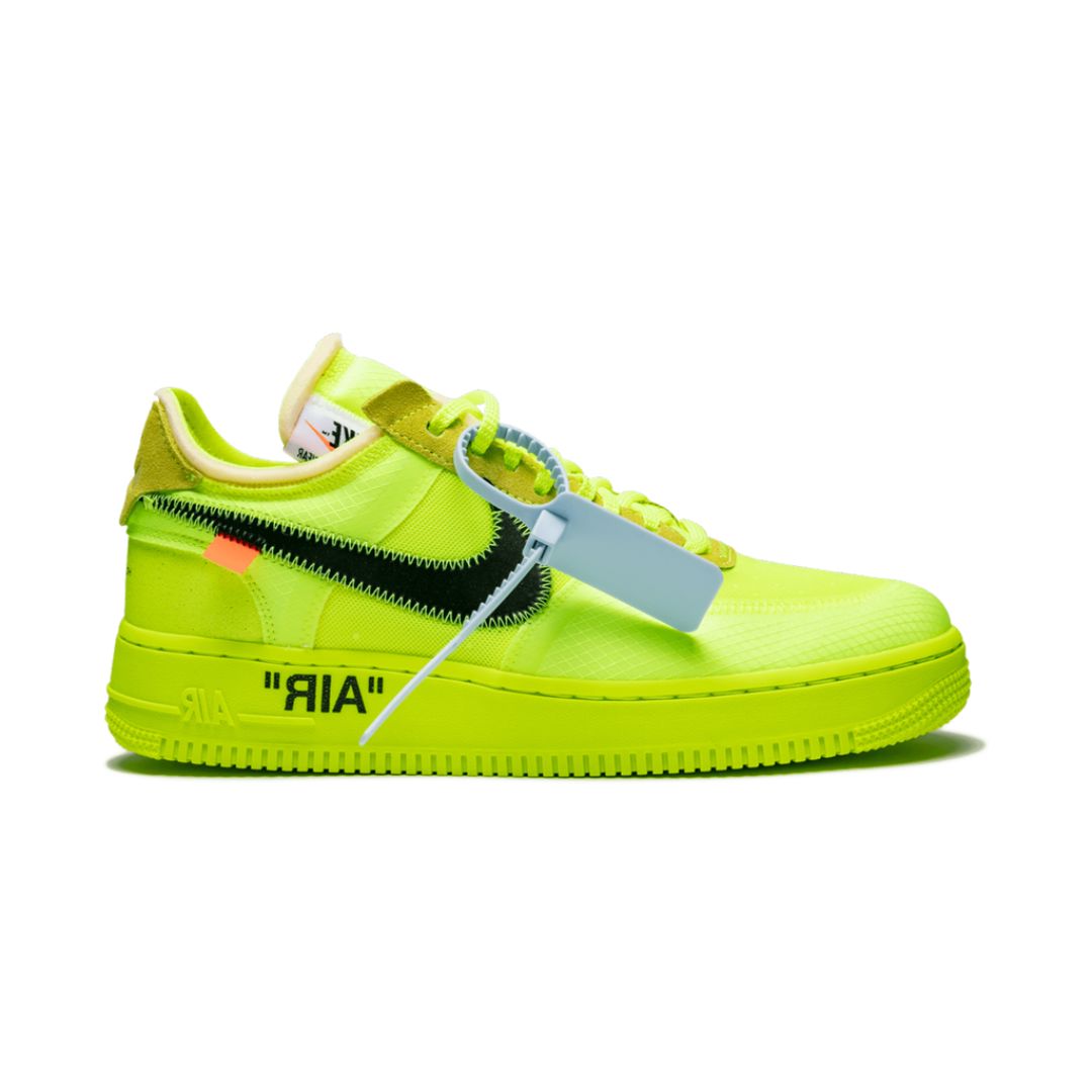 Nike Air force 1 Low Off White Volt Nike Air force 1 Low Off White Volt Keesef