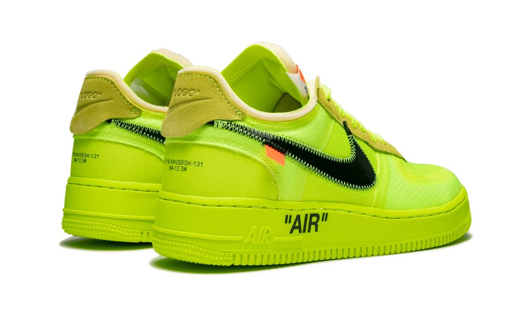 Nike Air force 1 Low Off White Volt Nike Air force 1 Low Off White Volt Keesef