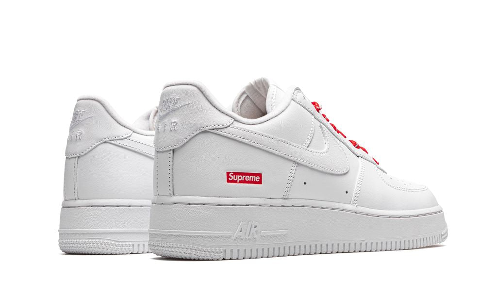 Nike Air Force 1 Low Supreme White Nike Air Force 1 Low Supreme White Keesef