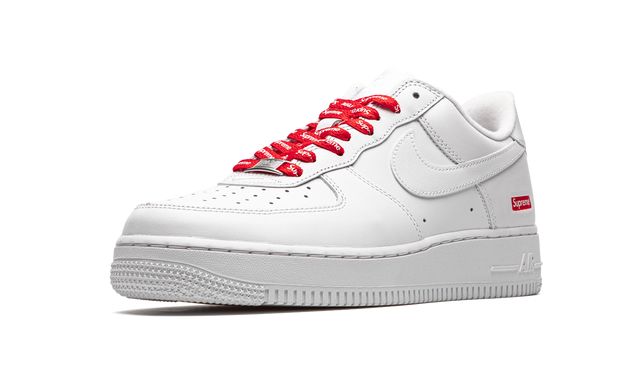 Nike Air Force 1 Low Supreme White Nike Air Force 1 Low Supreme White Keesef