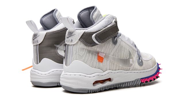 Nike Air force 1 Mid Off White White Nike Air force 1 Mid Off White White Keesef