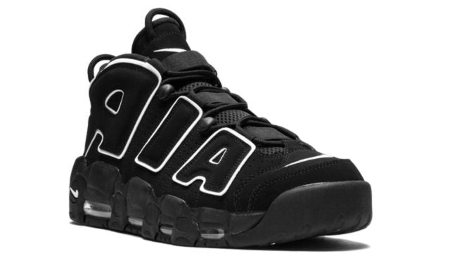 Nike Air More Uptempo Black White Keesef