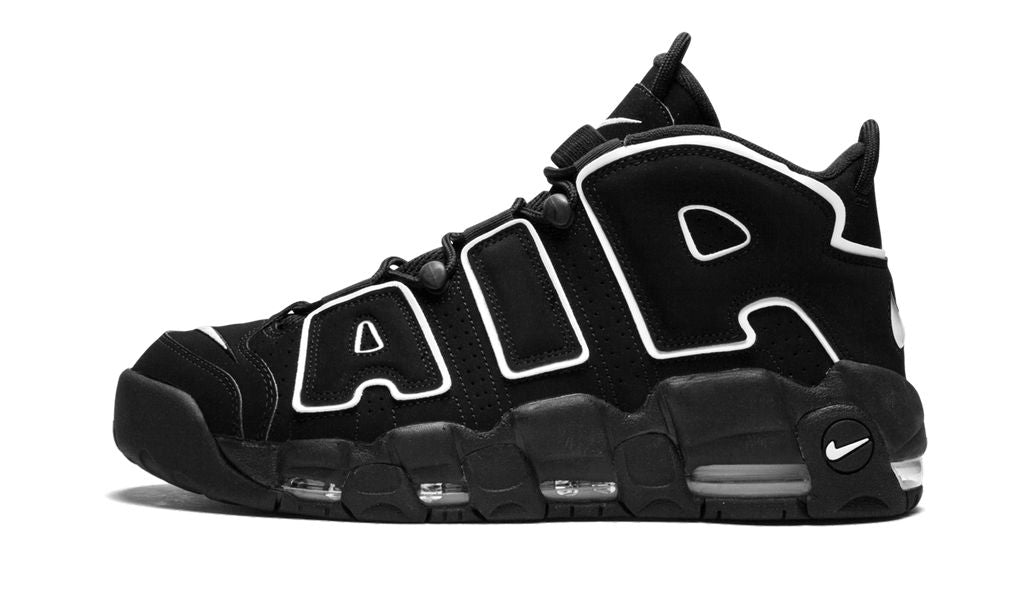 Nike Air More Uptempo Black White Keesef