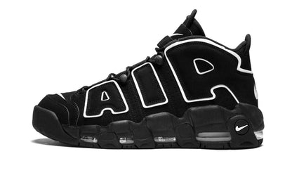 Nike Air More Uptempo Black White Keesef
