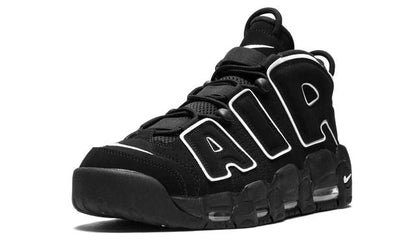 Nike Air More Uptempo Black White Keesef